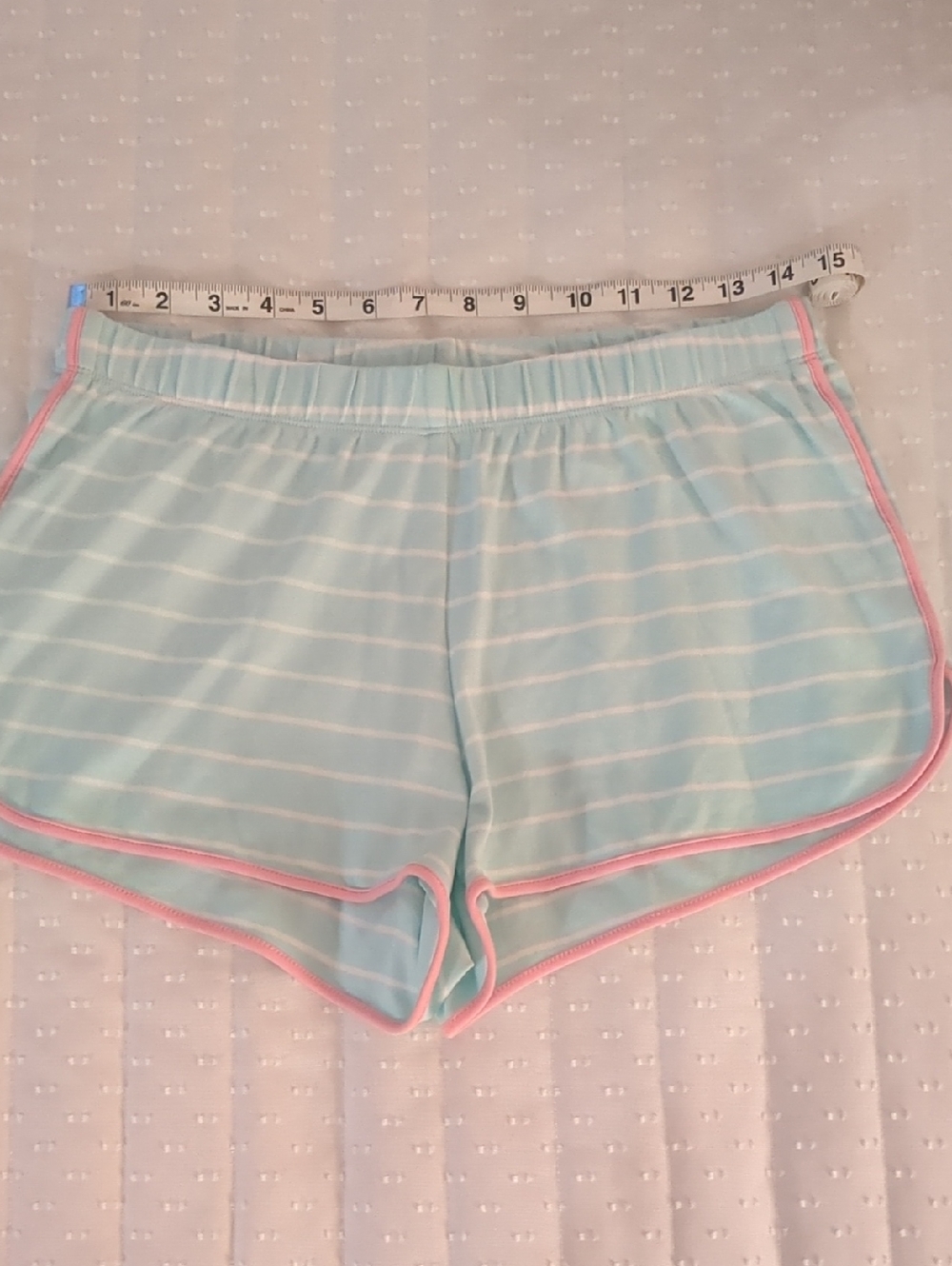 LAKE Small Green & Pink Cotton Tank & Shorts Pajama Set - Picture 4 of 4